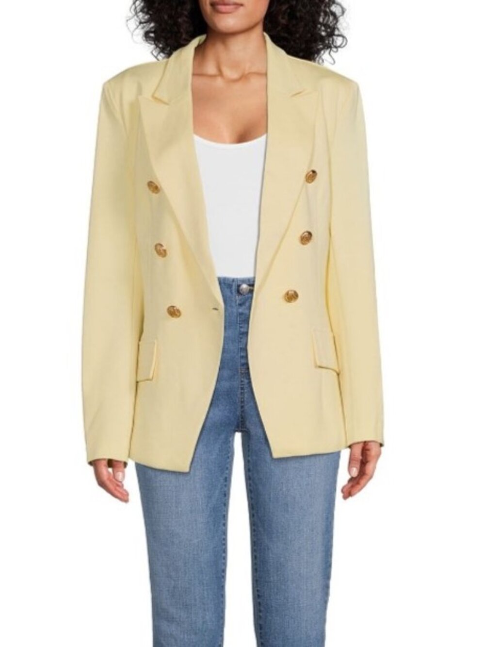 Attitude Unknown Size Medium Double Breasted Blazer - Picture 2 of 2